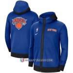 Veste a Capuche New York Knicks Showtime Therma Bleu
