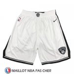 Short Brooklyn Nets Association 2019 Blanc