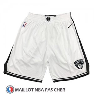 Short Brooklyn Nets Association 2019 Blanc