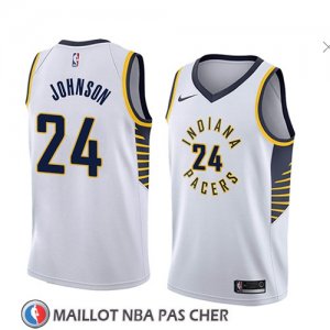 Maillot Indiana Pacers Alize Johnson Association 2018 Blanc
