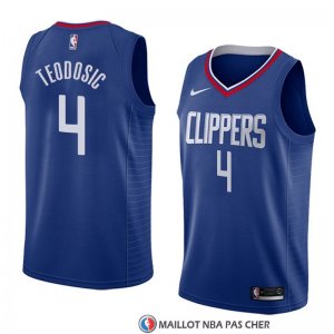 Maillot Los Angeles Clippers Milos Teodosic Icon 2018 Bleu