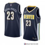 Maillot Denver Nuggets Devaughn Akoon-purcell Icon 2018 Bleu