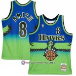Maillot Atlanta Hawks Steve Smith Mitchell & Ness 1996-97 Vert
