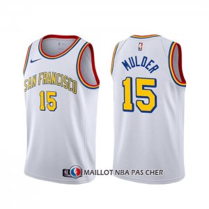 Maillot Golden State Warriors Mychal Mulder Classic Blanc