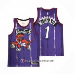Maillot Tornto Raptors Tracy McGrady NO 1 Classic Edition Volet