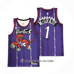 Maillot Tornto Raptors Tracy McGrady NO 1 Classic Edition Volet