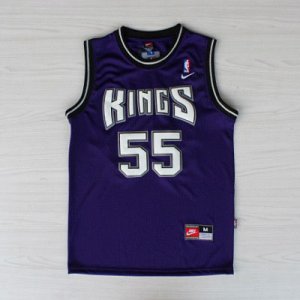 Maillot Sacramento Kings Williams #55 Pourpre
