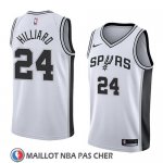 Maillot San Antonio Spurs Darrun Hilliard No 24 Association 2018 Blanc