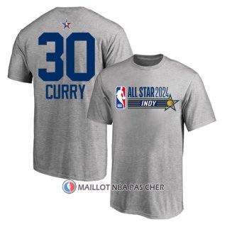 Maillot Manche Courte All Star 2024 Stephen Curry Gris