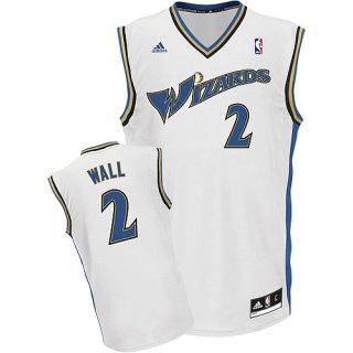 Maillot Washington Wizards Wall #2 Blanc