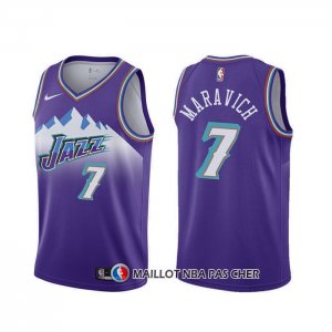 Maillot Utah Jazz Pete Maravich Classic Edition 2019-20 Volet