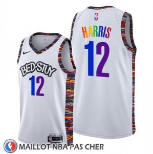 Maillot Brooklyn Nets Joe Harris Ville Lgbtq Pride Night 2020 Blanc