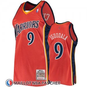 Maillot Golden State Warriors Andre Iguodala 2009-10 Hardwood Classics Orange