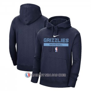 Veste a Capuche Memphis Grizzlies Practice Performance 2022-23 Noir