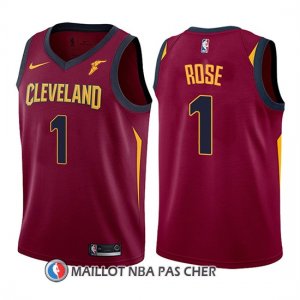 Maillot Enfant Cleveland Cavaliers Derrick Rose Icon 2017-18 1 Rouge