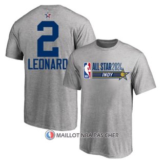 Maillot Manche Courte All Star 2024 Kawhi Leonard Gris