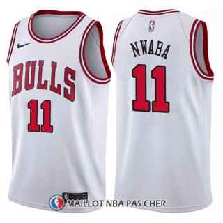 Maillot Chicago Bulls David Nwaba Association 11 2017-18 Blanc