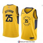 Maillot Indiana Pacers Al Jefferson Statement 2018 Jaune
