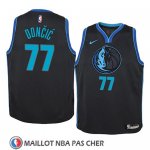 Maillot Enfant Dallas Mavericks Luka Doncic Ciudad 2018-19 Bleu