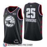 Maillot All Star 2019 Philadelphia 76ers Ben Simmons Noir