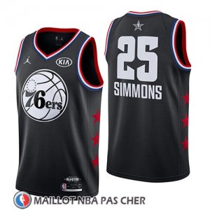 Maillot All Star 2019 Philadelphia 76ers Ben Simmons Noir