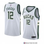 Maillot Milwaukee Bucks Tim Frazier Association 2018 Blanc