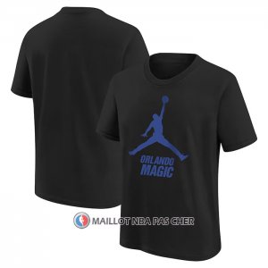 Maillot Manche Courte Orlando Magic Essential Jumpman Noir