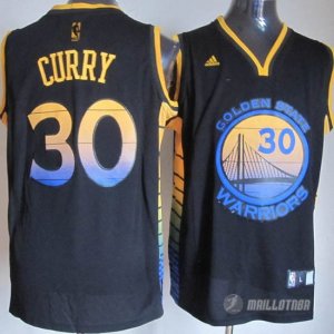 Maillot Curry NBA Moda #30 Noir