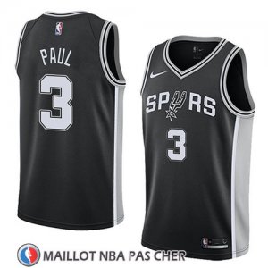 Maillot San Antonio Spurs Brandon Paul No 3 Icon 2018 Noir