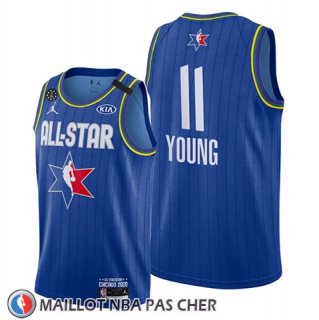 Maillot All Star 2020 Atlanta Hawks Trae Young Bleu