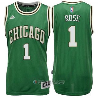 Maillot NBA Rose Chicago Bulls vert
