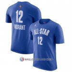 Maillot Manche Courte All Star 2023 Ja Morant Bleu