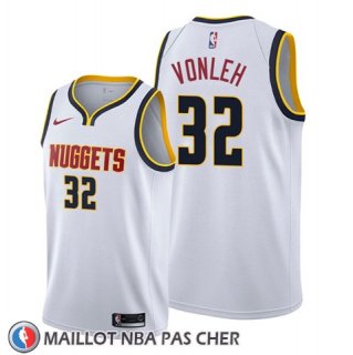 Maillot Denver Nuggets Noah Vonleh Association 2019-20 Blanc
