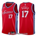 Maillot Philadelphia 76ers J.j. Redick Statement 17 2017-18 Rouge