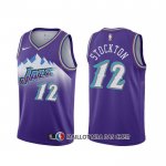 Maillot Utah Jazz John Stockton Classic Edition 2019-20 Volet