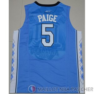 Maillot NCAA Marcus Paige Bleu Carolina