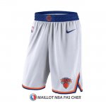 Short New York Knicks 2017-18 Blanc