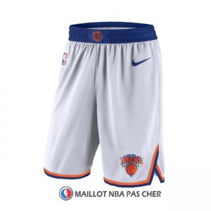 Short New York Knicks 2017-18 Blanc