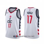 Maillot Washington Wizards Isaac Bonga Ville Blanc