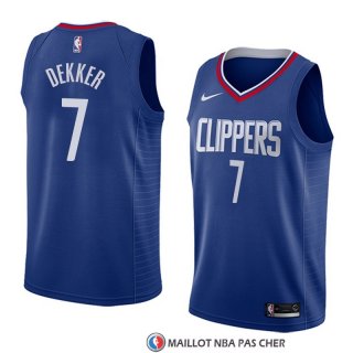 Maillot Los Angeles Clippers Sam Dekker Icon 2018 Bleu