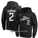Veste a Capuche Los Angeles Clippers Kawhi Leonard Ville 2022-23 Noir
