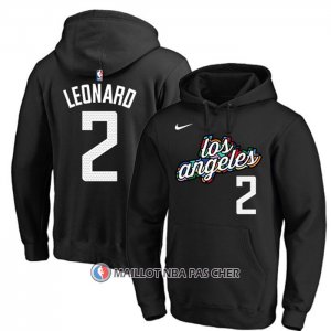 Veste a Capuche Los Angeles Clippers Kawhi Leonard Ville 2022-23 Noir