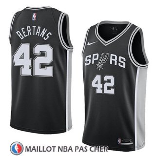 Maillot San Antonio Spurs Davis Bertans No 42 Icon 2018 Noir