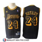 Maillot Los Angeles Lakers Kobe Bryant Retro Hardwood Classics Noir