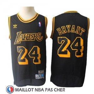 Maillot Los Angeles Lakers Kobe Bryant Retro Hardwood Classics Noir