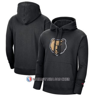 Veste a Capuche Memphis Grizzlies Ville 2020-21 Noir