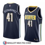 Maillot Denver Nuggets Juan Hernangomez No 41 Icon 2018 Bleu
