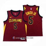 Maillot Cleveland Cavaliers Dennis Smith JR. NO 5 Icon 2018 Rouge