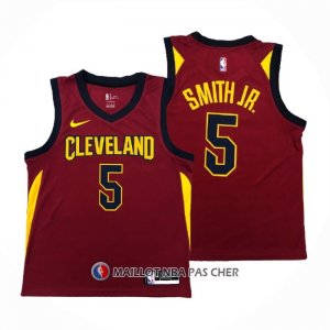 Maillot Cleveland Cavaliers Dennis Smith JR. NO 5 Icon 2018 Rouge