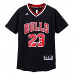 Maillot Manche Courte Bull Jordan 23 Noir
